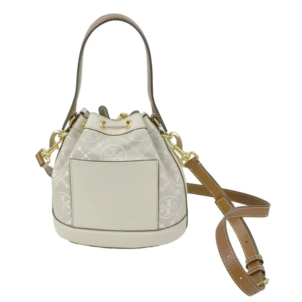 Tory Burch Mini T Monogram Bucket Bag